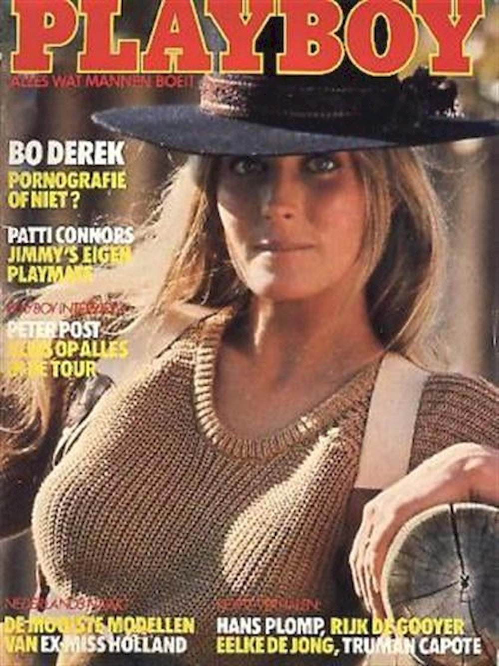 Playboy Magazine Pays-Bas 1984-07 Bo Derek Liz Stewart Édition originale