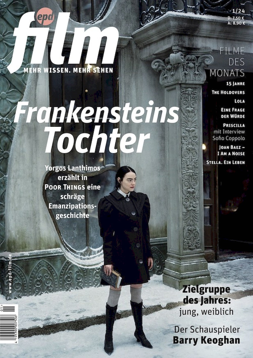 EPD Film Revista Alemania 2024-01 Emma Stone Barry Keoghan