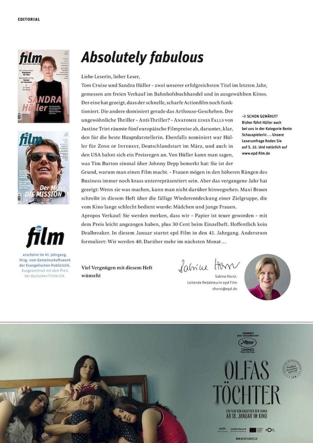 EPD Film Revista Alemania 2024-01 Emma Stone Barry Keoghan