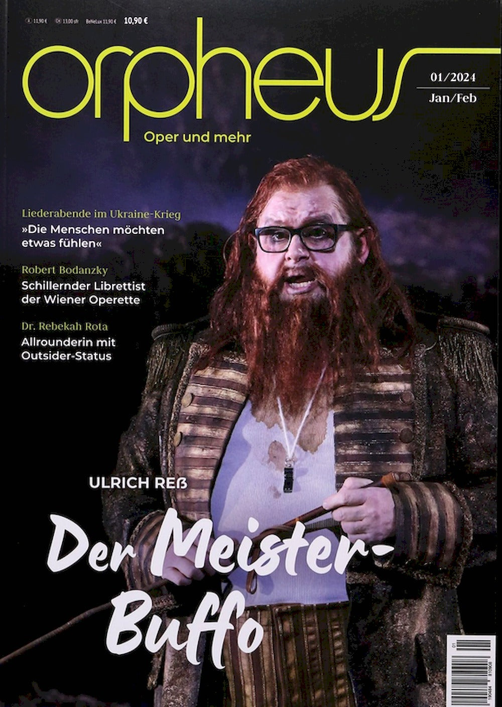 Orpheus Rivista Germania 2024-01 Ulrich Reß Robert Bodanzky Edizione originale