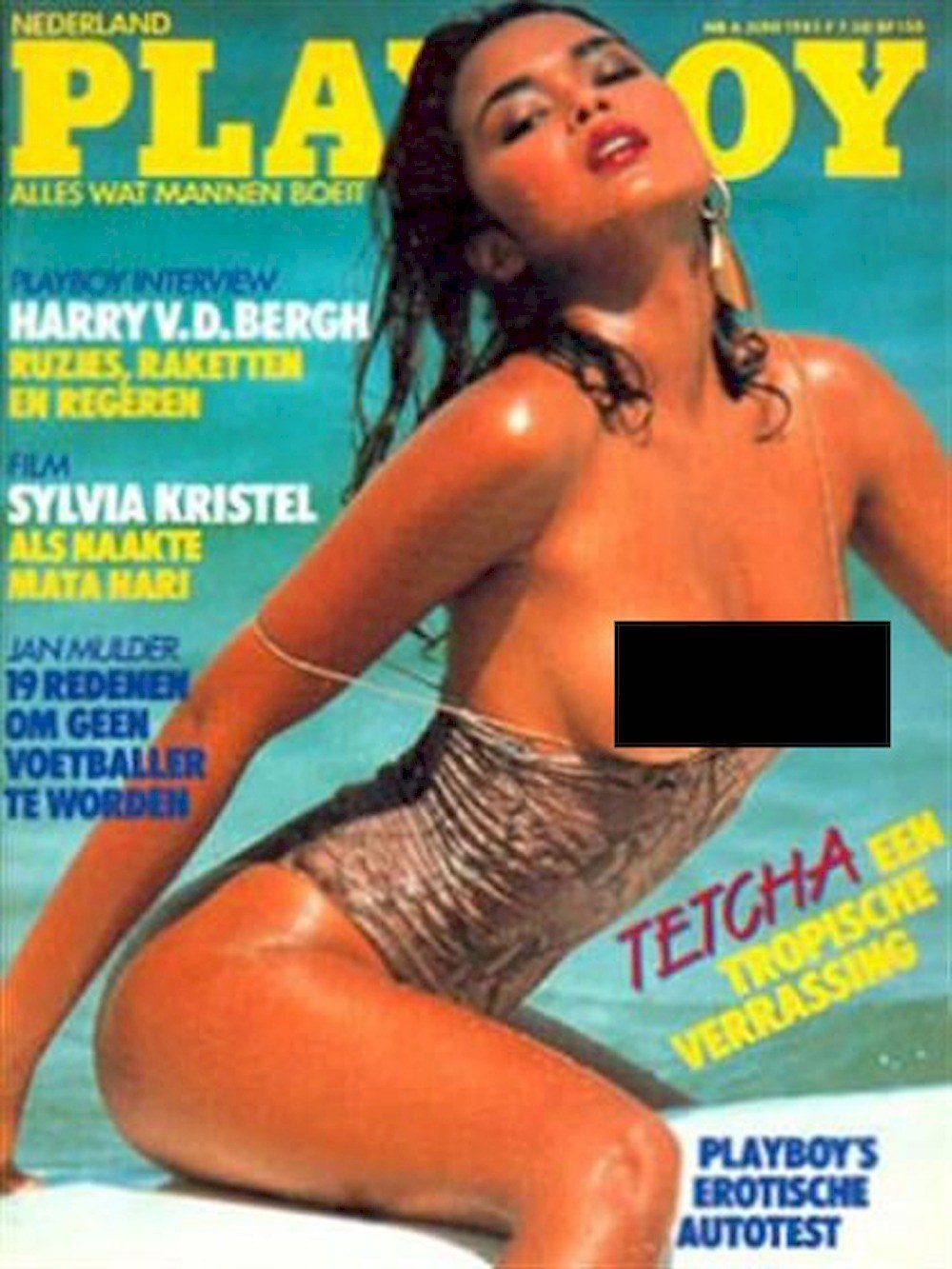 Playboy Magazine Pays-Bas 1985-06 Tetchie Agbayani Devin DeVasquez Édition originale