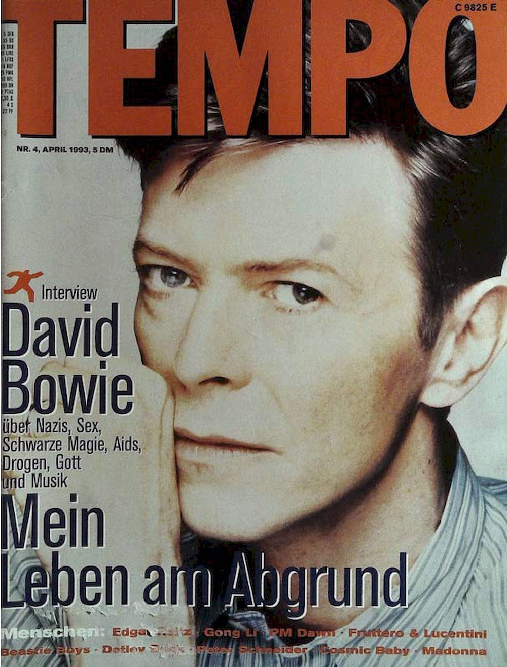 Tempo Magazin Deutschland 1993-04 David Bowie