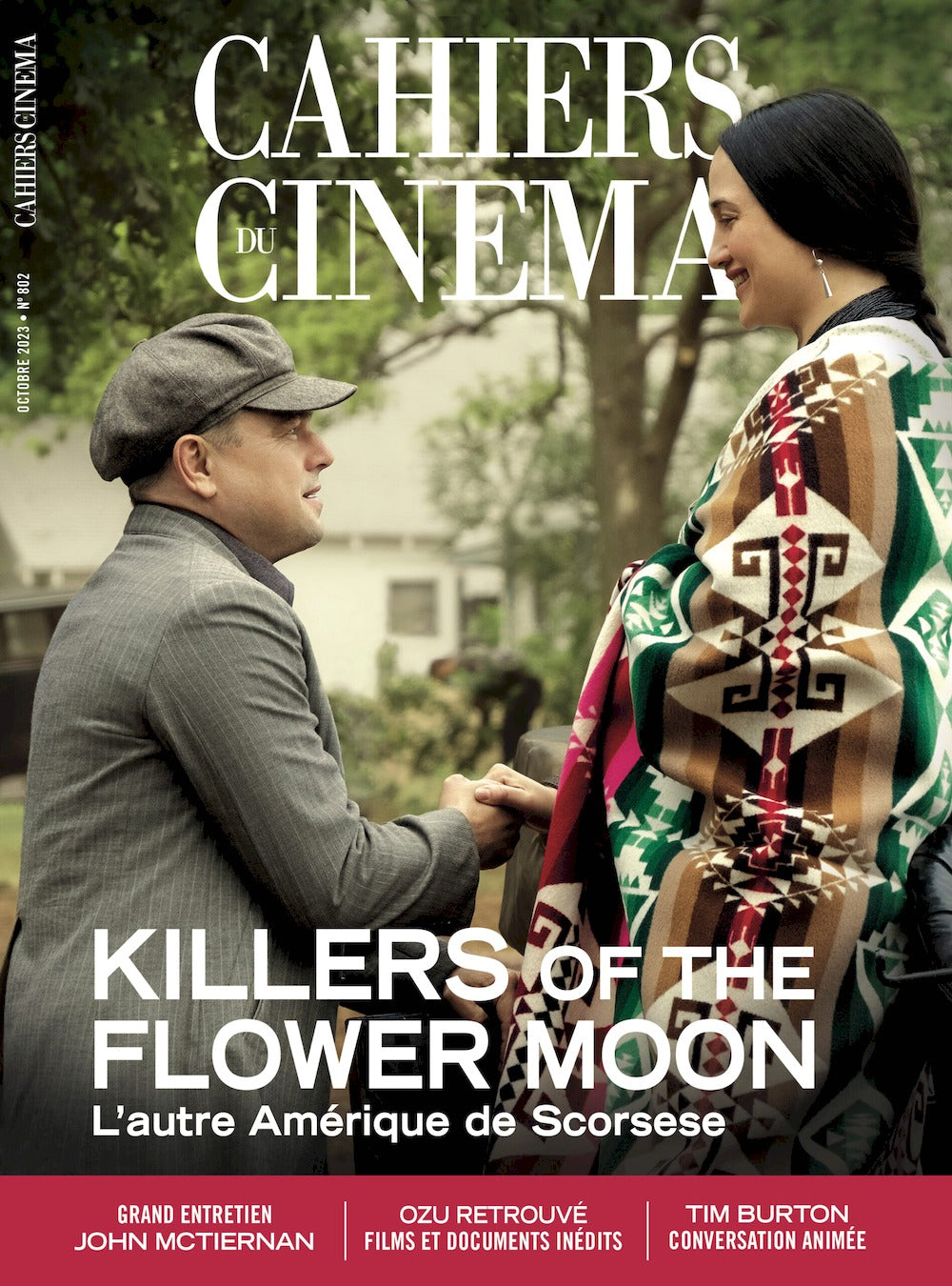 Cahiers Du Cinema Magazine France 2023 #802 Leonardo DiCaprio Lily Gladstone Édition originale