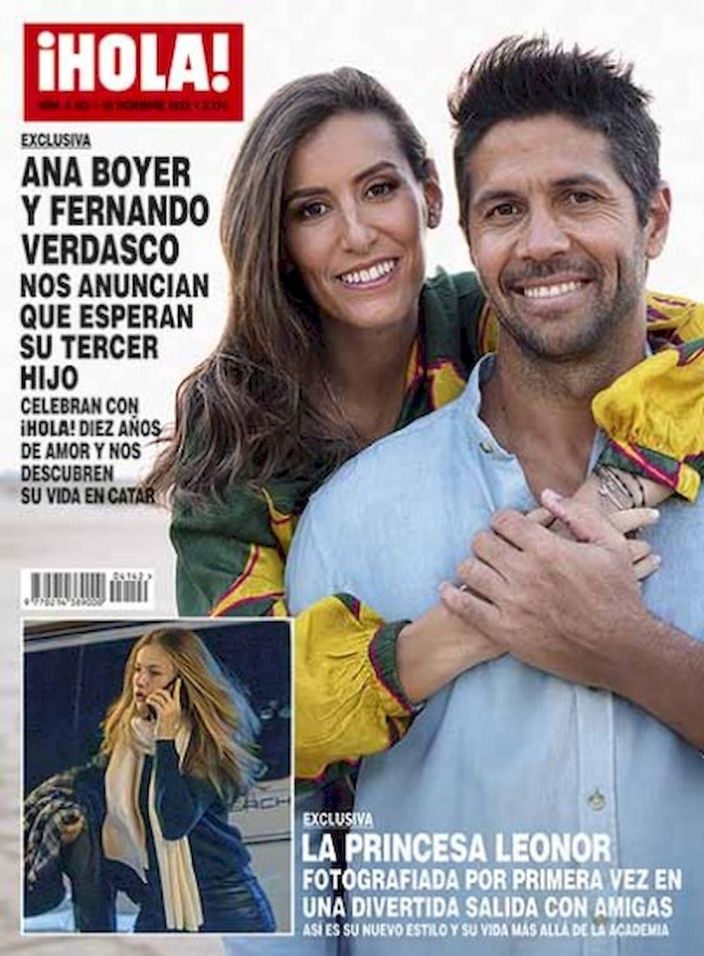 Hola Magazine Spain 2023 #4142 Ana Boyer Fernando Verdasco Original Print Issue