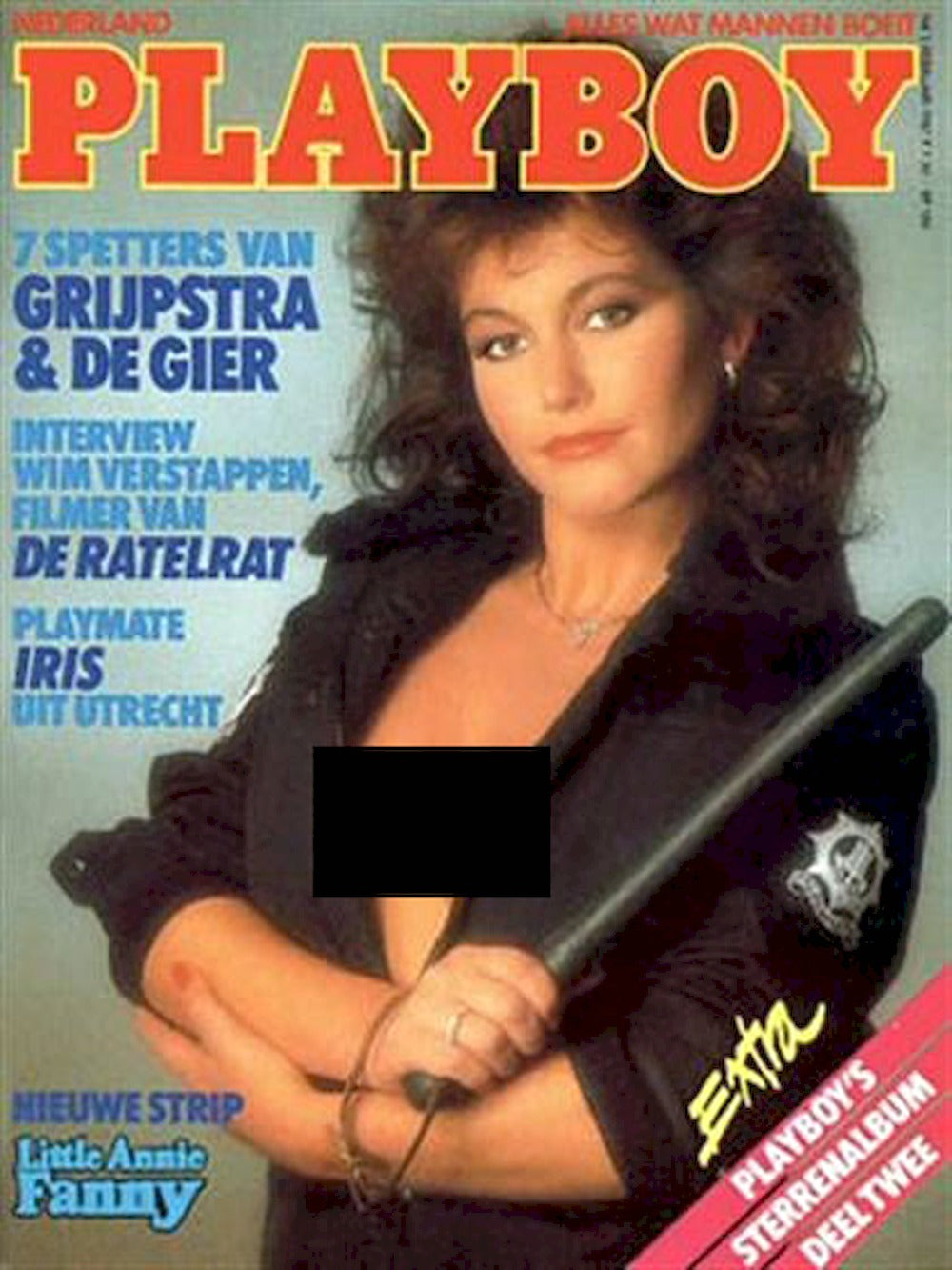 Playboy Magazine Netherlands 1987-02 – Daphne Bolt Iris Roberts – Original Print Issue