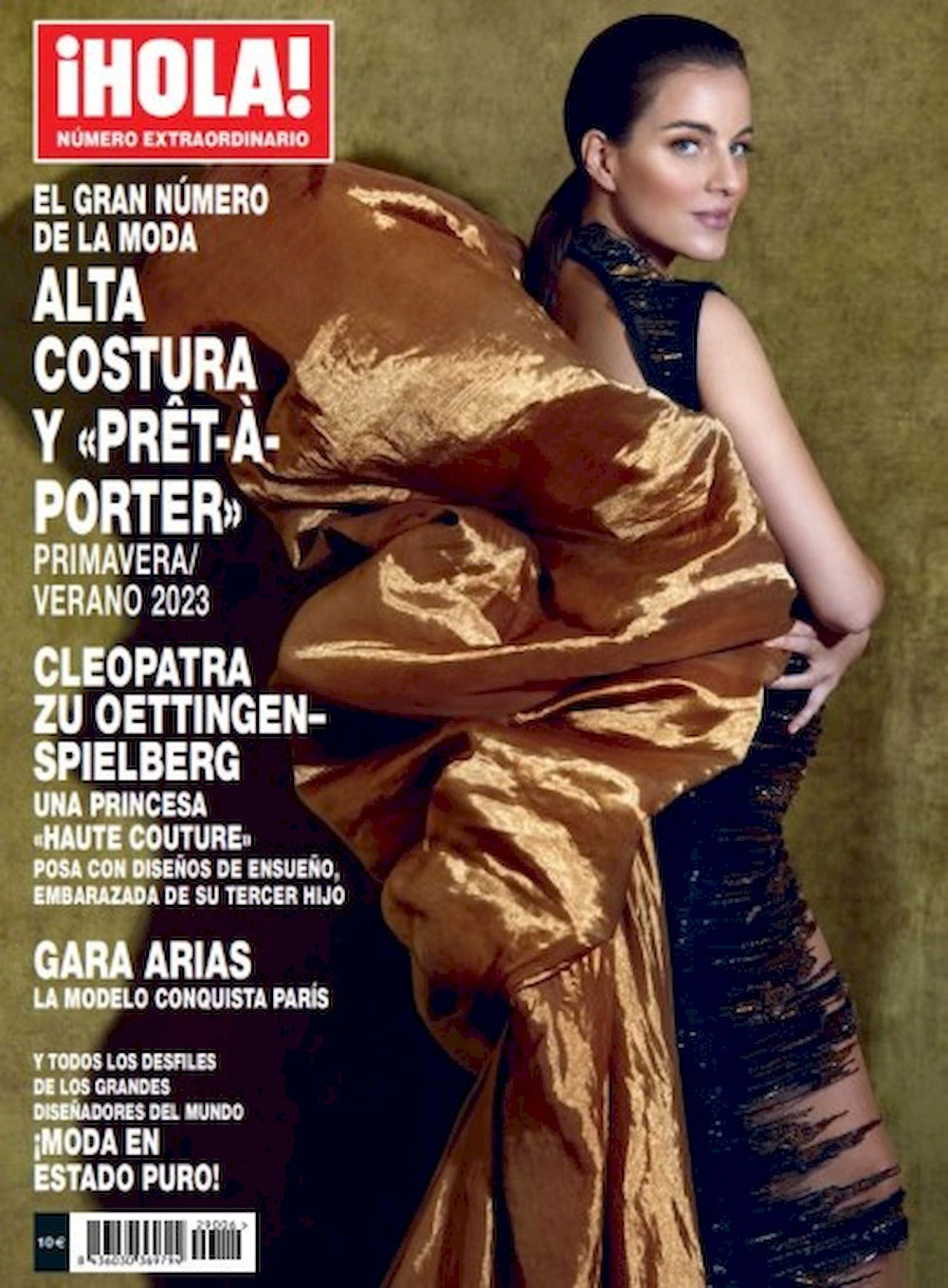 Hola Moda Magasin Spanien 2023-01 Cleo Zu Oettingen-Spielberg Originaludgave