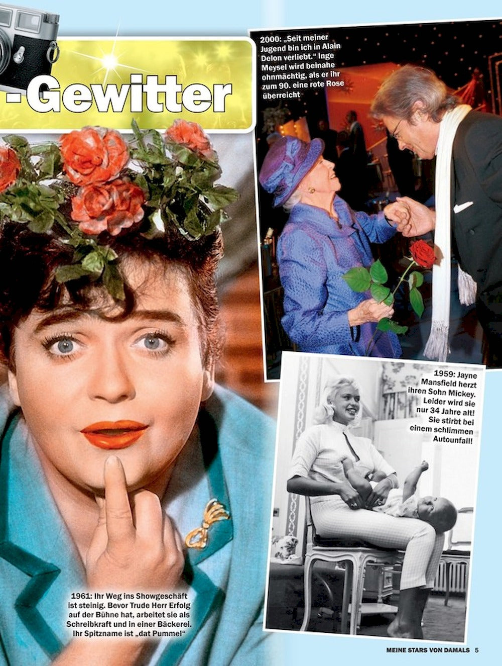 Meine Stars Von Damals Revista Alemania 2024-01 – +02 Peggy March Denver Clan Adamo – Edición original