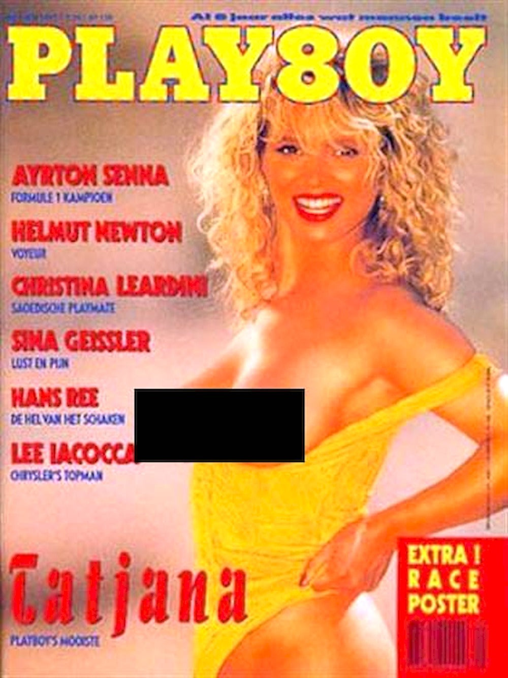 Playboy Magazine Pays-Bas 1991-05 Tatjana Christina Leardini Herbert Édition originale