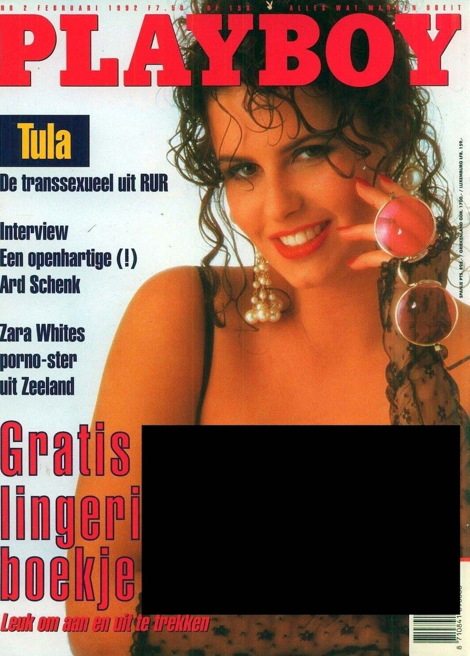 Playboy Rivista Paesi Bassi 1992-02 Louise Hickory Tonja Christensen Edizione originale