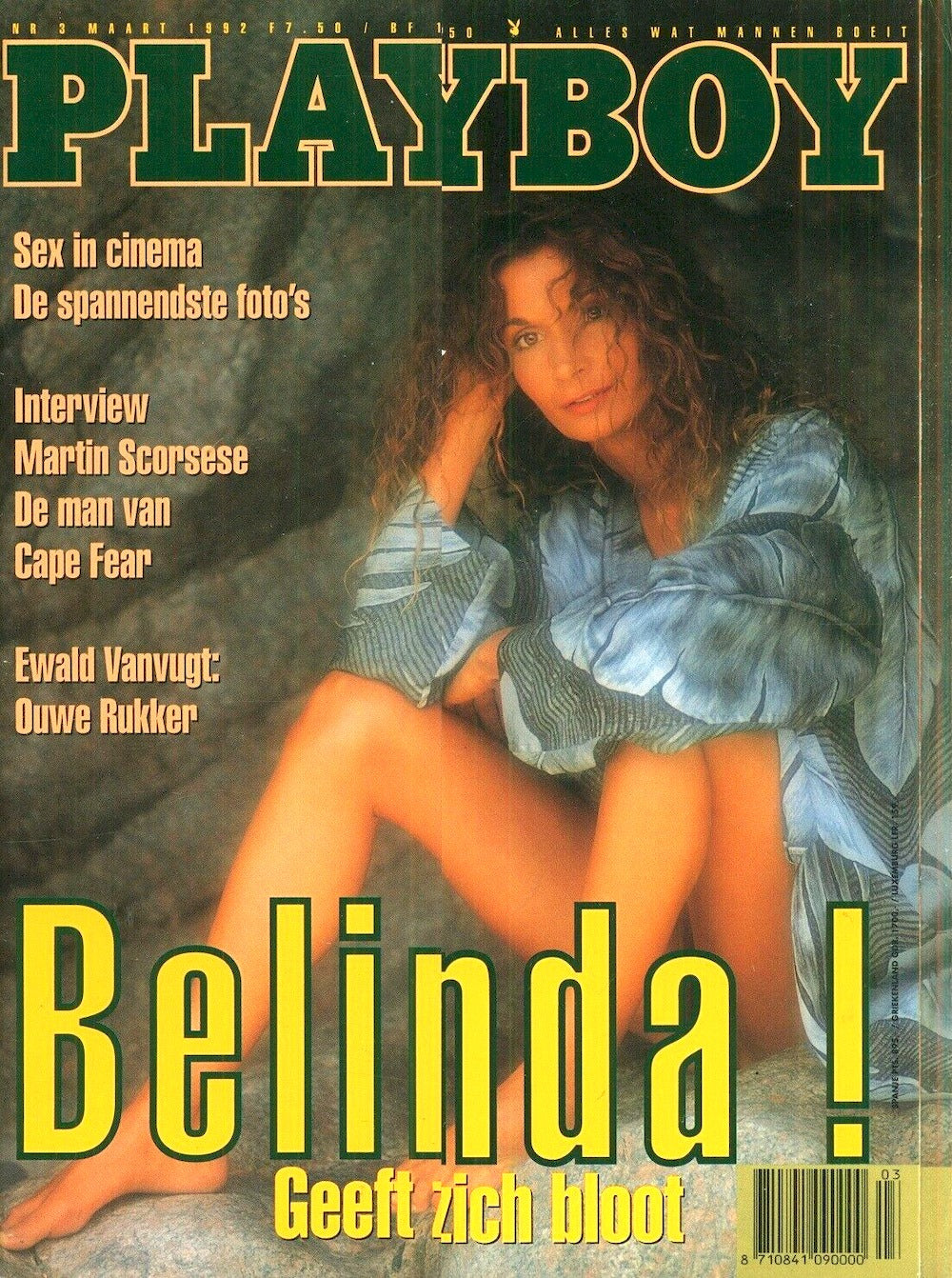 Playboy Magazine Pays-Bas 1992-03 – Belinda Meuldijk Tanya Beyer – Édition originale