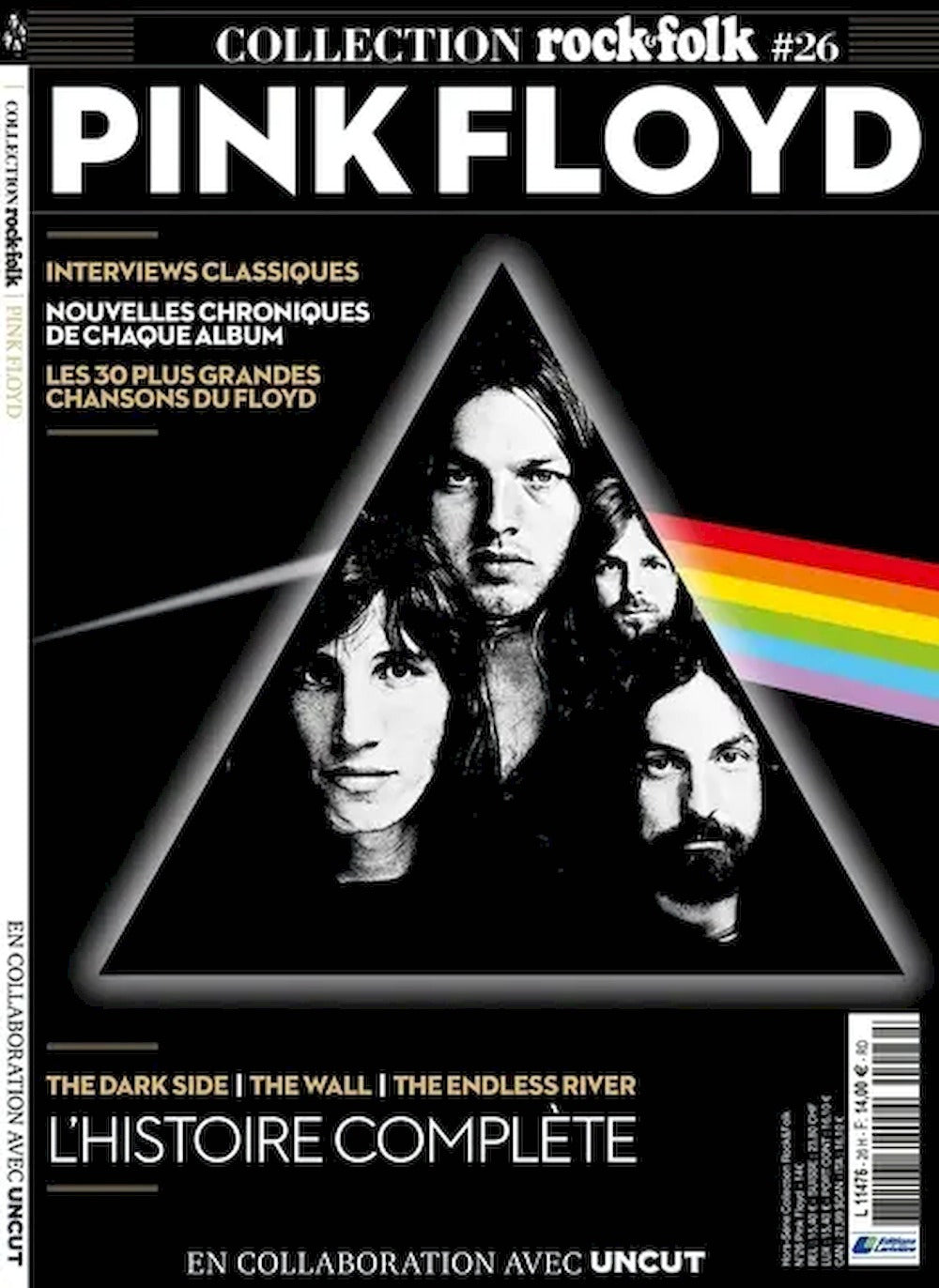 Rock & Folk Hors-serie Tijdschrift Frankrijk 2023 #41 Pink Floyd Originele uitgave