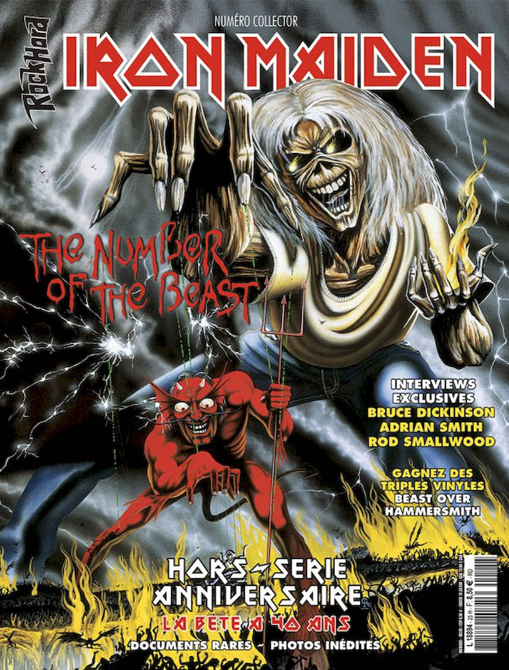 Rock Hard Hors Serie Magazine France 2023 #27 Iron Maiden Édition originale