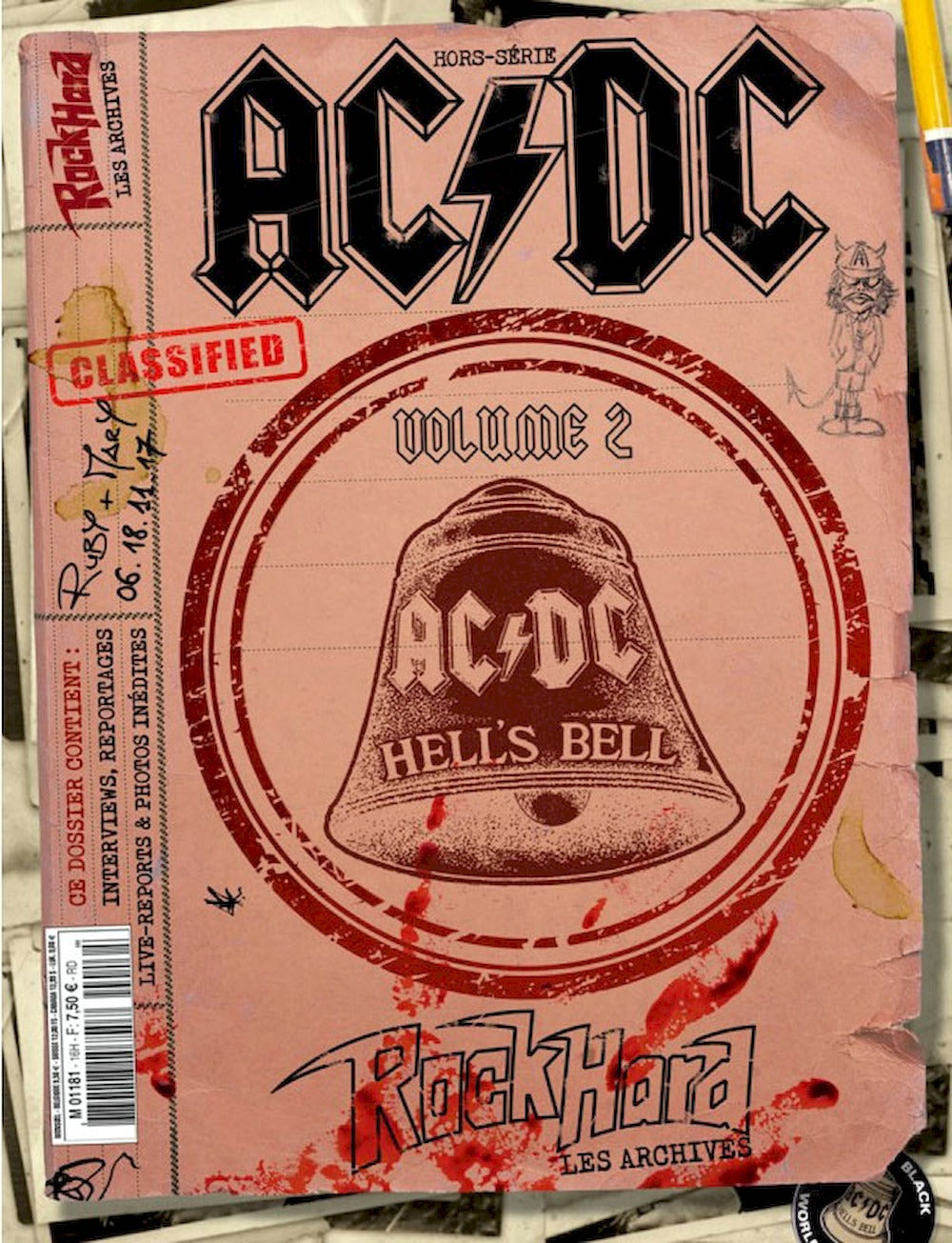 Rock Hard Hors Serie Magazine France 2019 #18 ACDC Édition originale