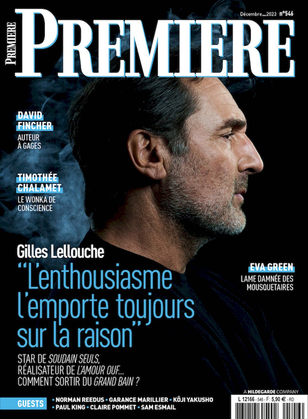 Premiere Magazine France 2023 #546 Gilles Lellouche Eva Green David Fincher Original Print Issue