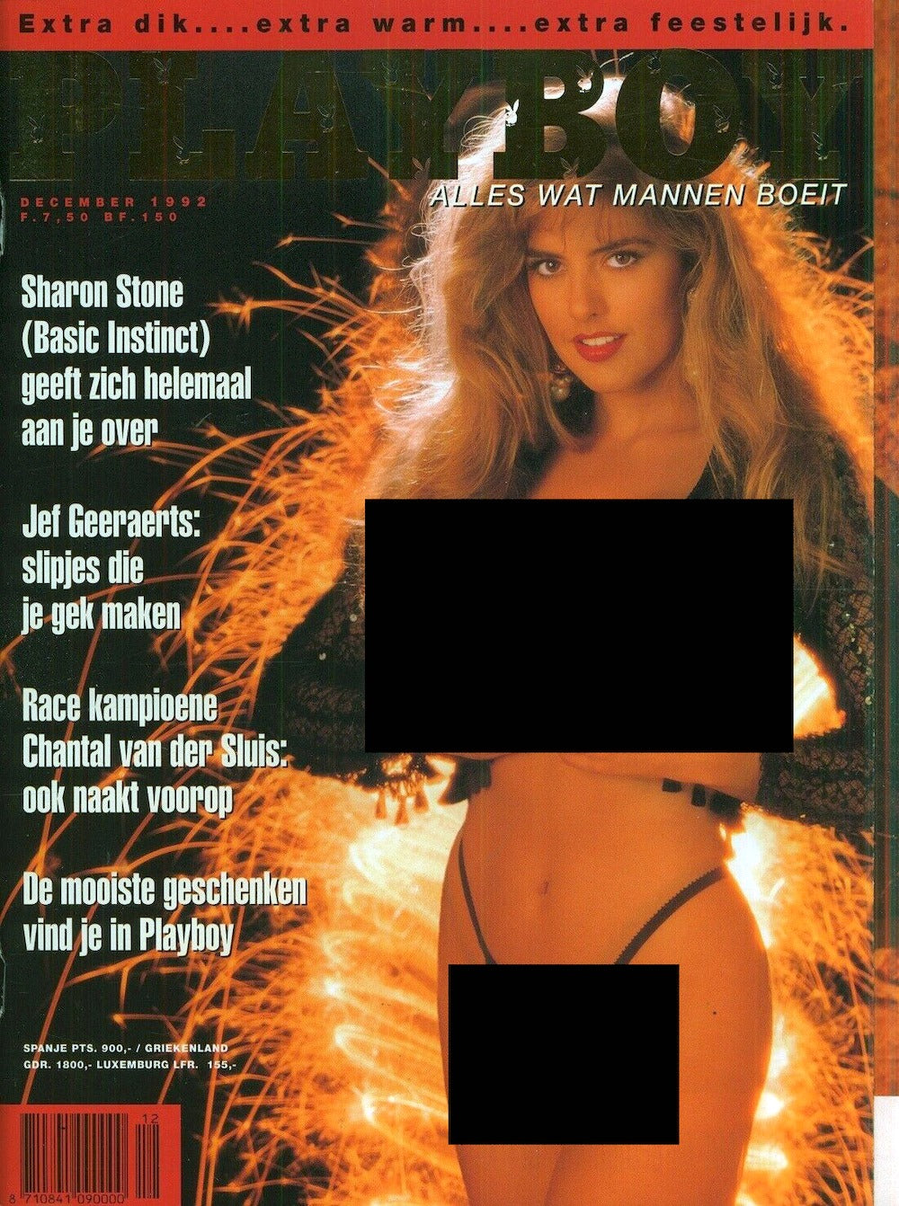 Playboy Magazine Pays-Bas 1992-12 Kirsten Imrie Angelique Dijkhuizen Édition originale