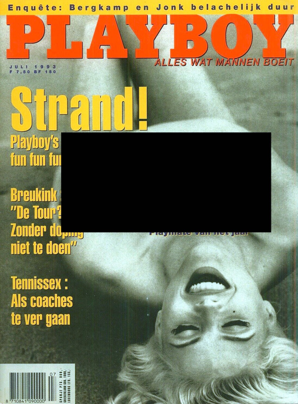Playboy Magazine Pays-Bas 1993-07 Nicole Smith Jennifer LeRoy Édition originale