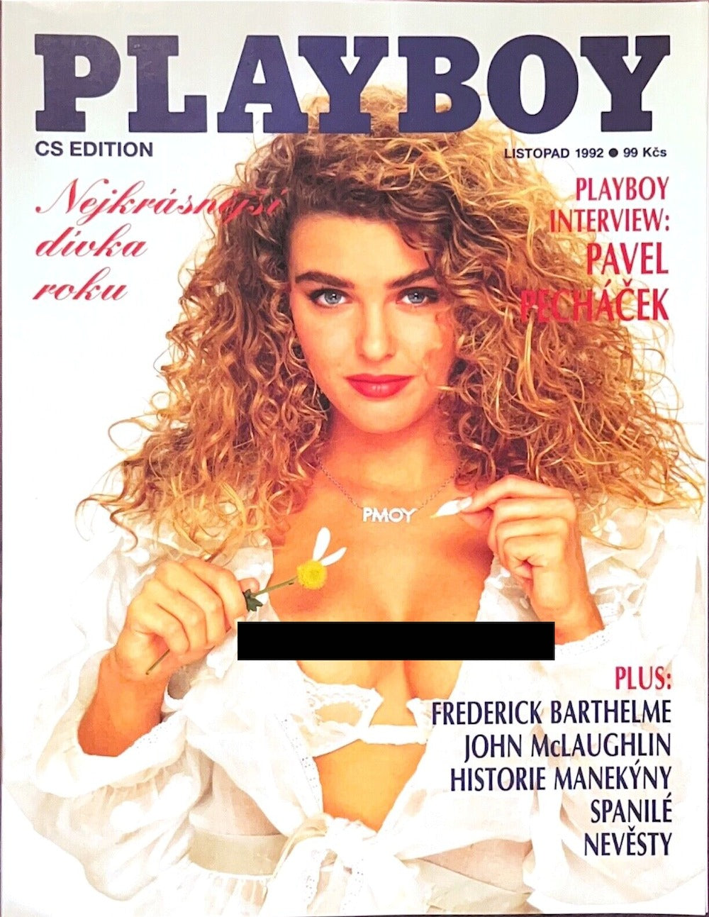 Playboy Tijdschrift Czechia 1992-11 – Corinna Harney – Originele uitgave