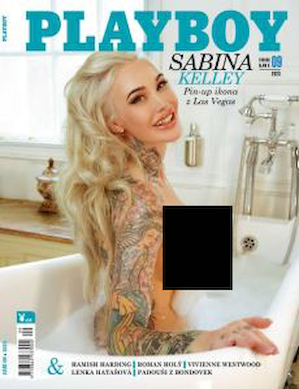 Playboy Magazine Czechia 2023-09 – Sabina Kelley – Édition originale