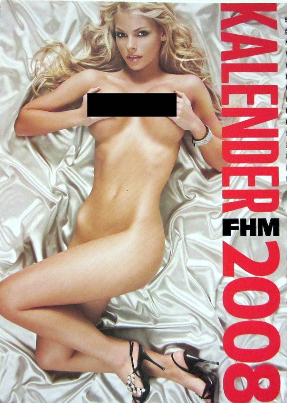 FHM Calendar Allemagne 2008 Jenna Jameson Joanna Kruppa Bea Mester Édition originale