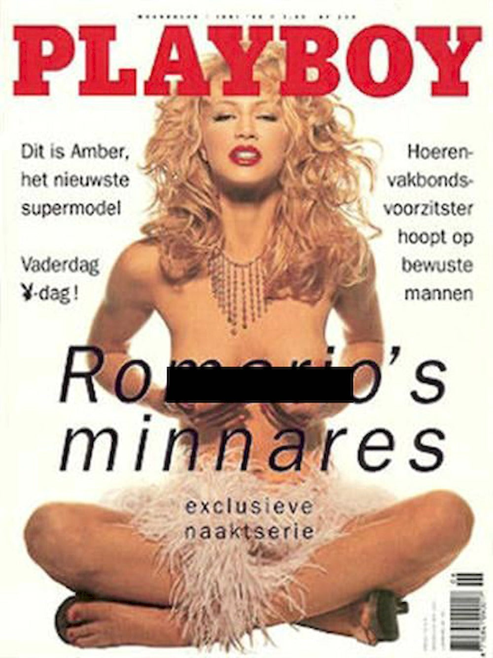 Playboy Magazine Pays-Bas 1995-06 – Amber Smith Stacy Sanches – Édition originale