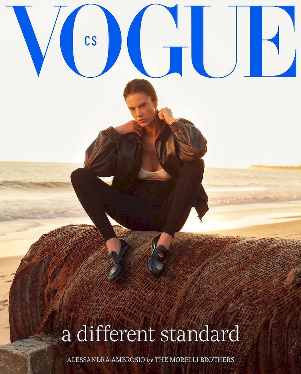 Vogue Magazine Czechia 2024-01 – Alessandra Ambrosio – Original Print Issue