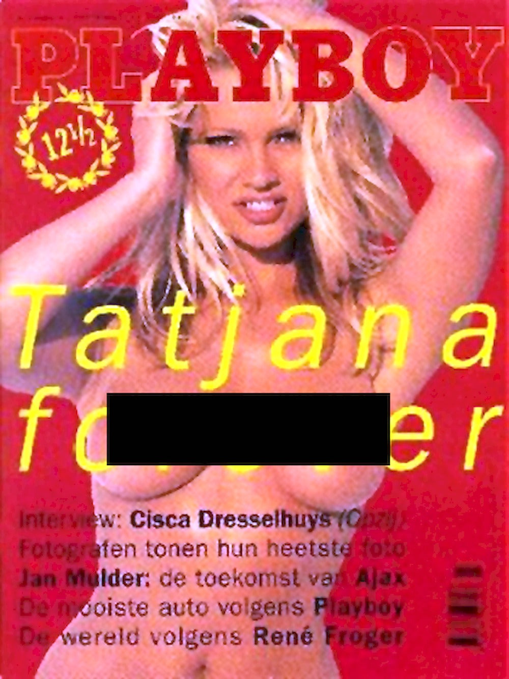Playboy Magazine Netherlands 1995-11 – Tatjana Simic Alicia Rickter – Original Print Issue