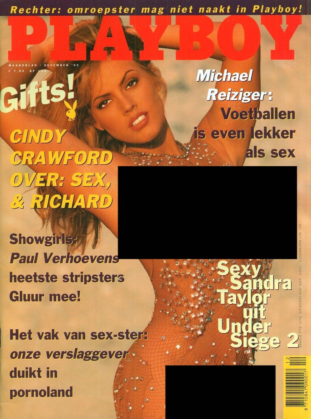 Playboy Magazine Netherlands 1995-12 Sandra Taylor Samantha Torres Original Print Issue