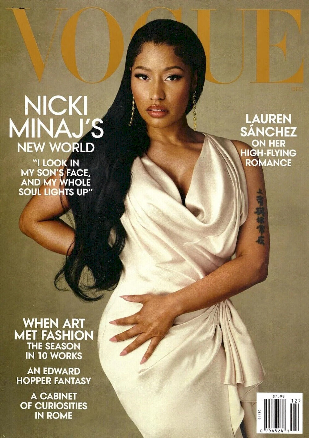 Vogue Lehti USA 2023-12 – Nicki Minaj – Alkuperäinen painos