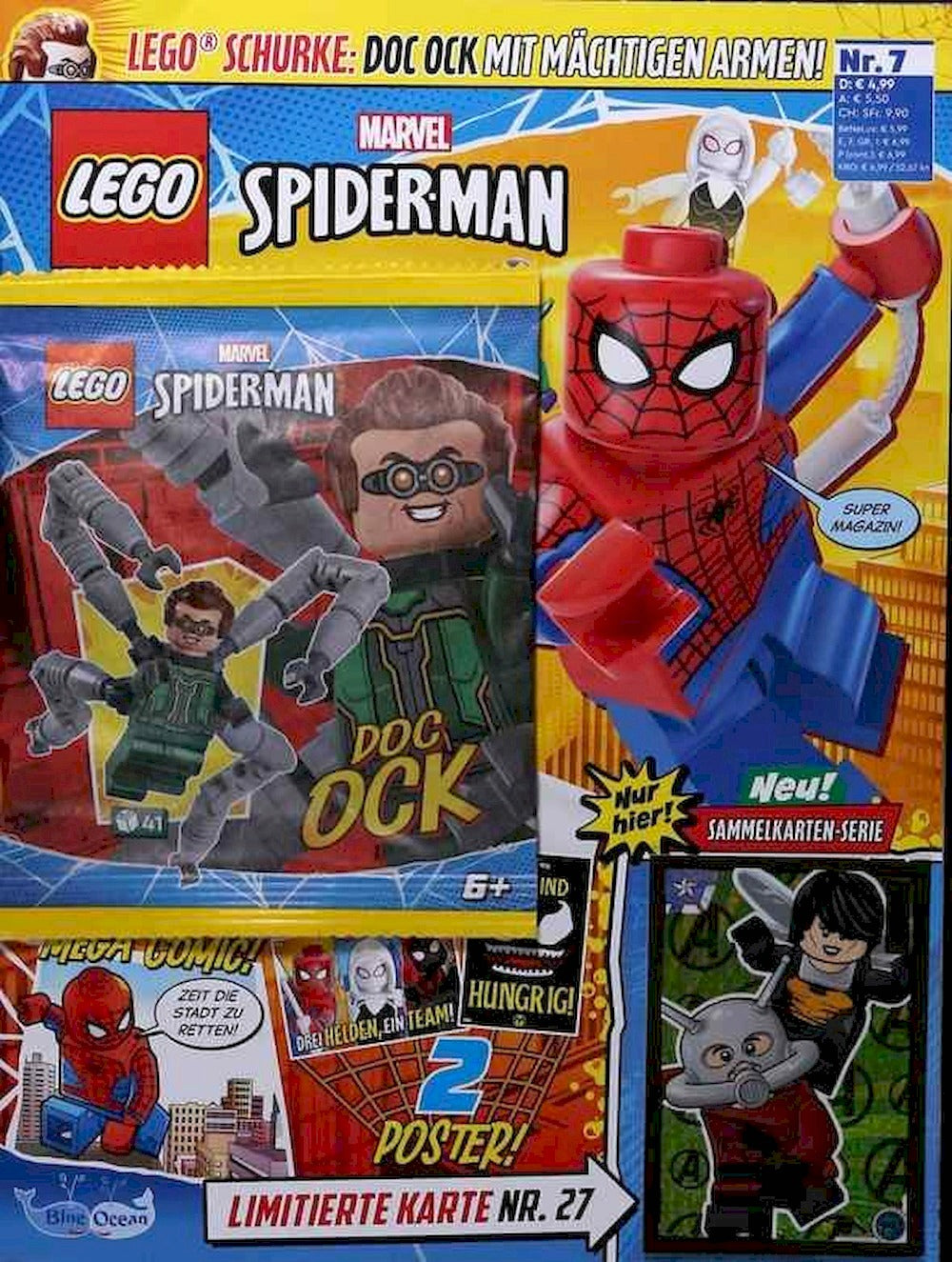 Lego Spider-Man Magazin Deutschland 2024 #7 + Gimmick