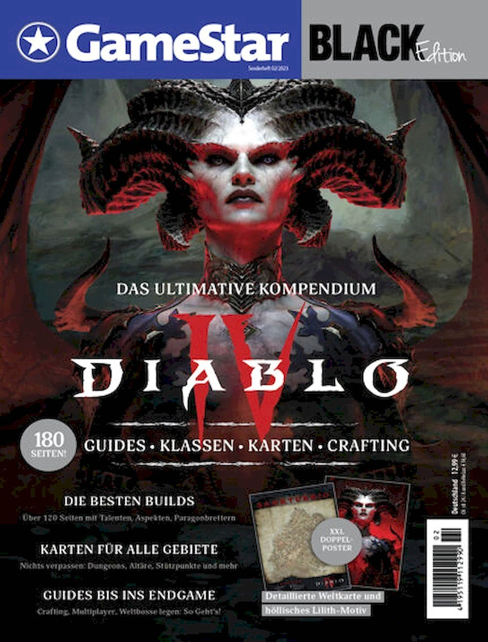 Game Star Black Magazine Allemagne 2023-02 Diablo Édition originale