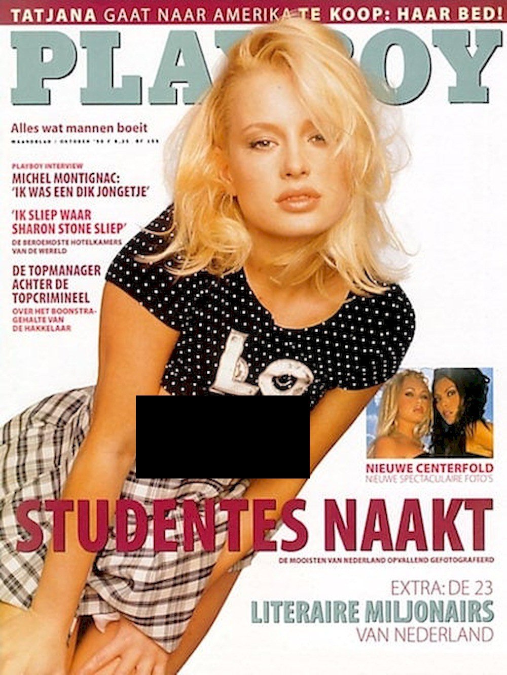 Playboy Magazine Netherlands 1998-10 Jana Irrova Holly Hart Original Print Issue