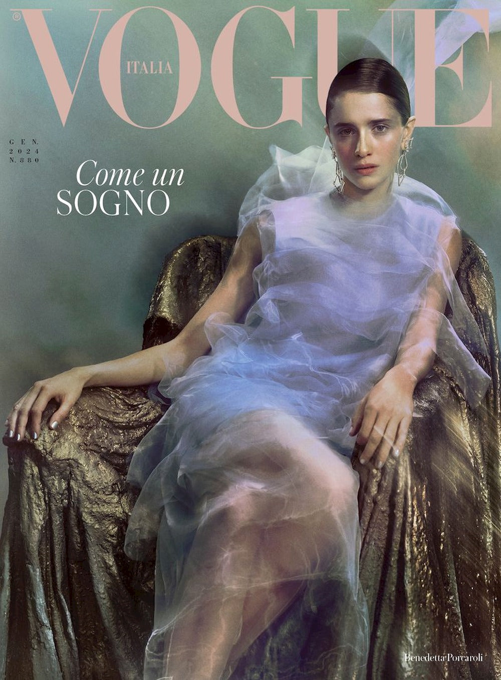 Vogue Revista Itália 2024-01 Benedetta Porcaroli