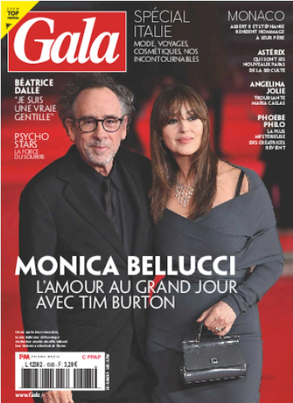 Gala Magazine France 2023 #1585 Monica Bellucci Béatrice Dalle Édition originale