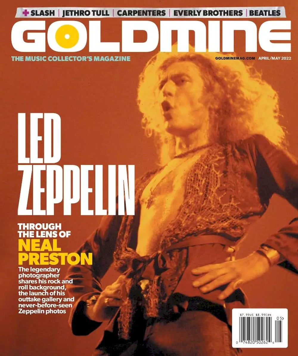 Goldmine Magazine USA 2022-04+05 Led Zeppelin Neal Preston Édition originale