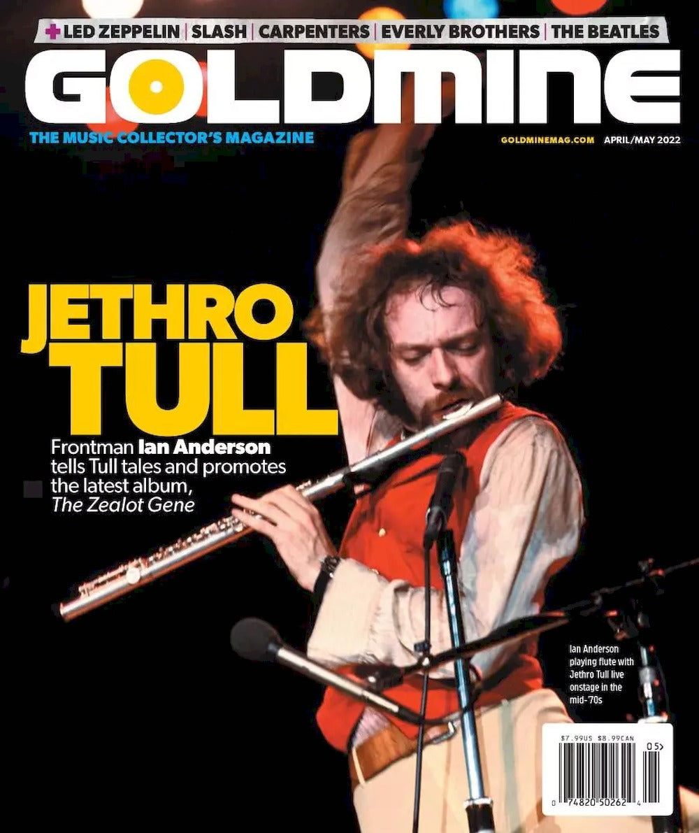 Goldmine Magazine USA 2022-04 – +05 Jethro Tull Ian Anderson – Original Print Issue