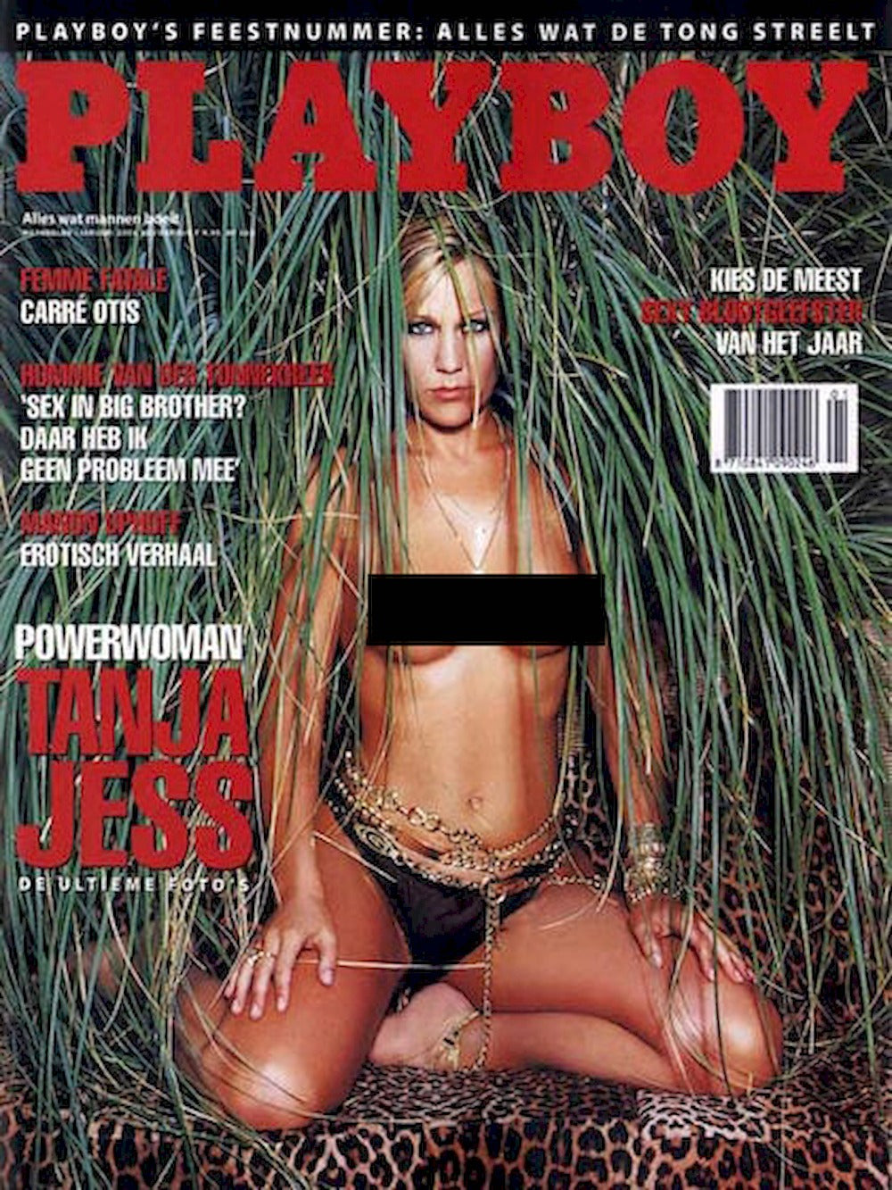 Playboy Magasin Nederlandene 2001-01 Tanja Jess Sarah Leisering Originaludgave