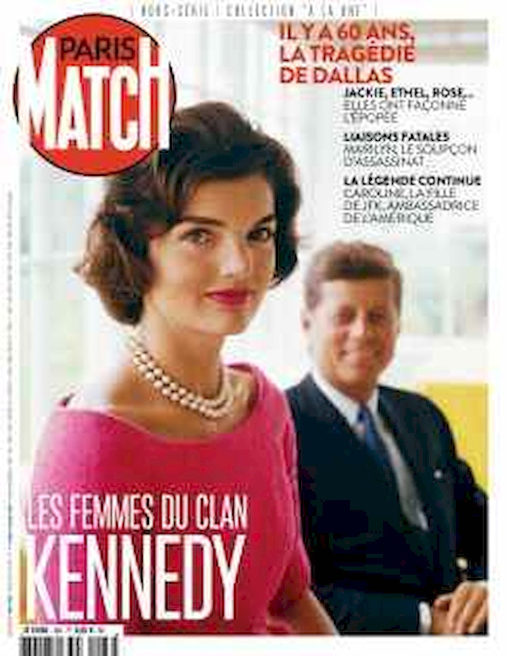 Paris Match Collection Magasin Frankrig 2023 #38 Jacqueline Jackie Lee Bouvier Kennedy Onassis John Originaludgave