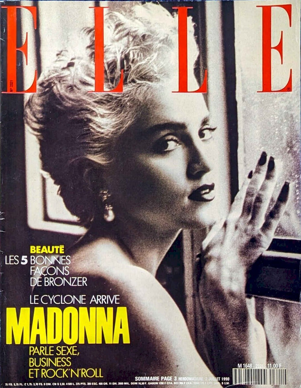 Elle Magazine France 1990 #2321 Madonna Édition originale