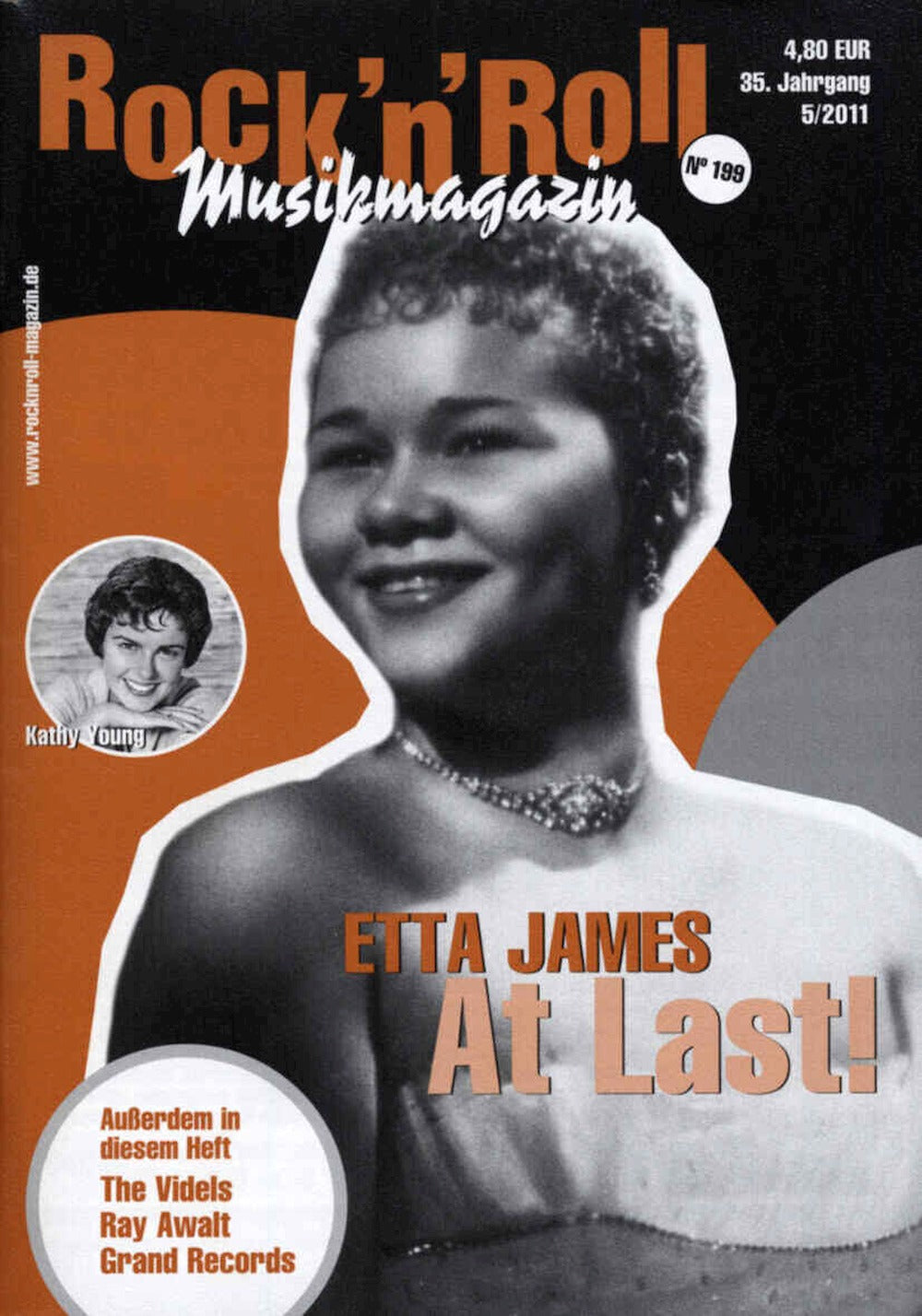 Rock'n'Roll Musik Magazine Allemagne 2017 #199 Etta James Kathy Young The Vidals Édition originale