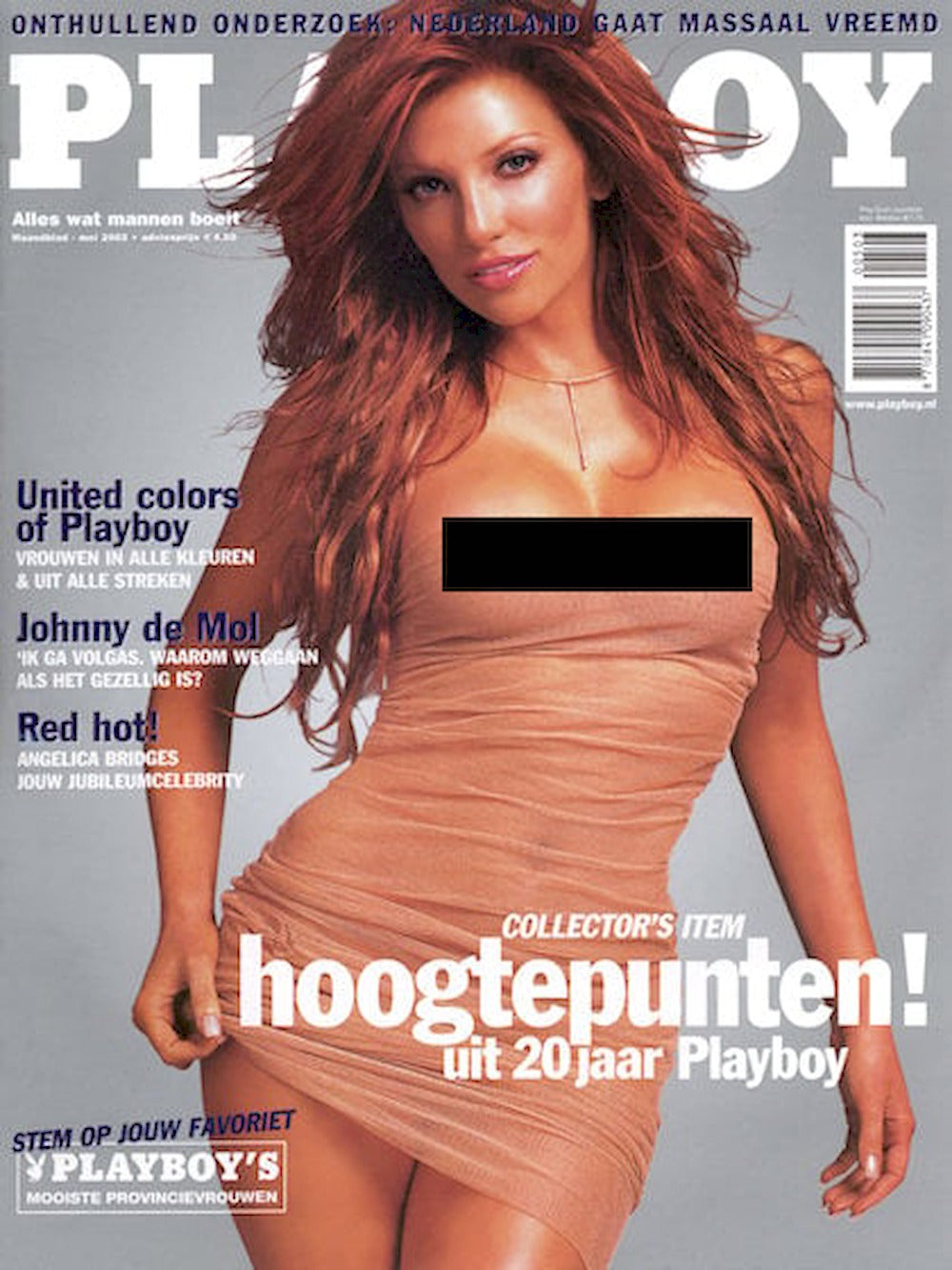 Playboy Magazine Netherlands 2003-05 – Angelica Bridges Shallan Meiers – Original Print Issue