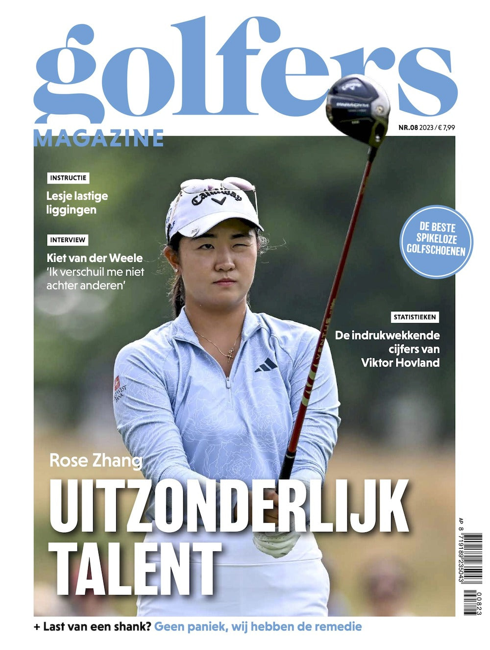 Golfers Magazine Pays-Bas 2023-08 – Rose Zhang – Édition originale