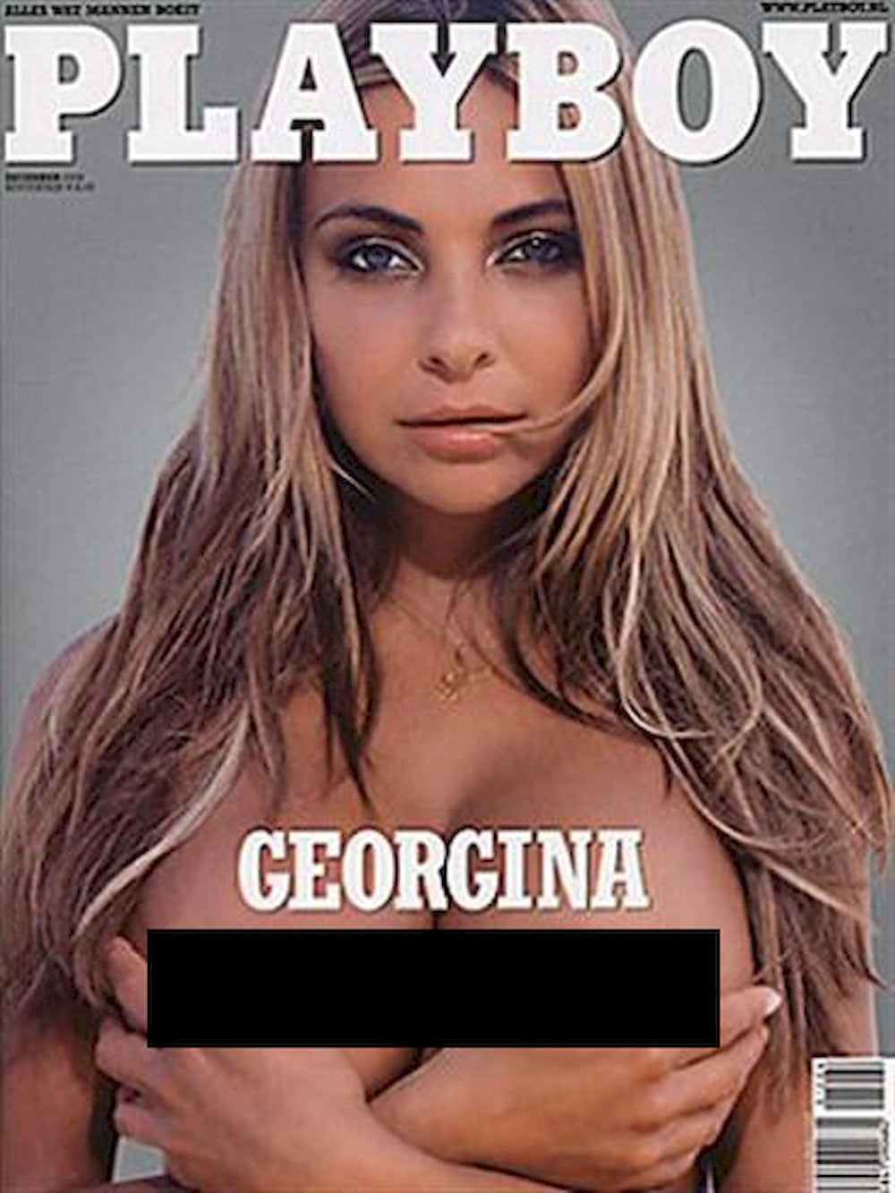 Playboy Magasin Nederlandene 2004-12 Georgina Verbaan Melisa Schaufeli Originaludgave