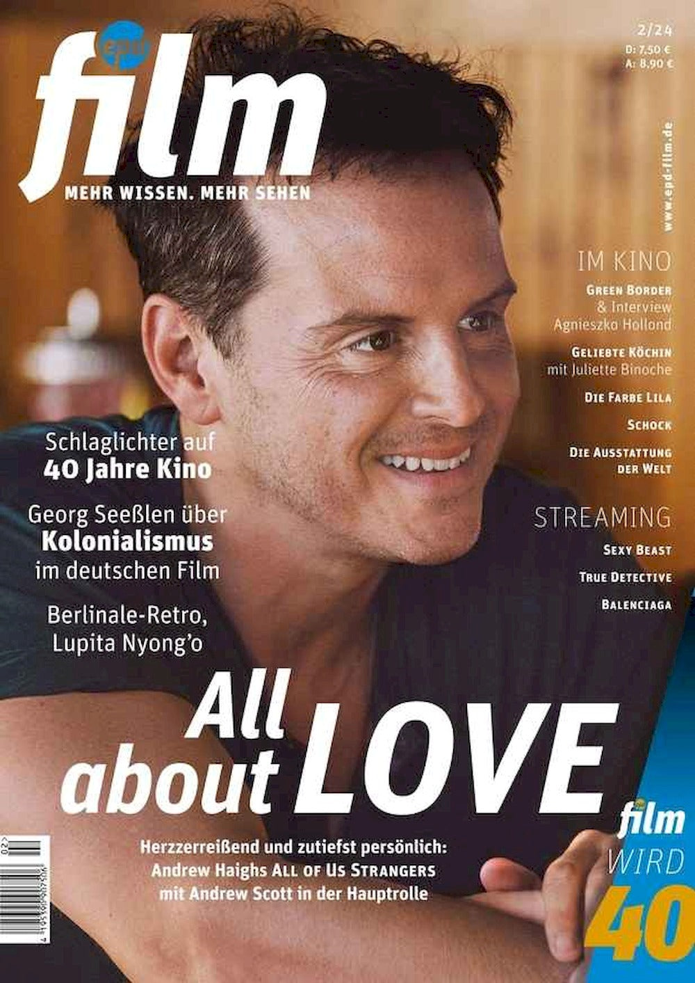 EPD Film Revista Alemania 2024-02 All About Love Andrew Scott