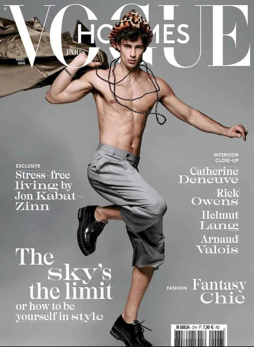 Vogue Hommes Tijdschrift Frankrijk 2018 #27 Elliot Meeten Originele uitgave