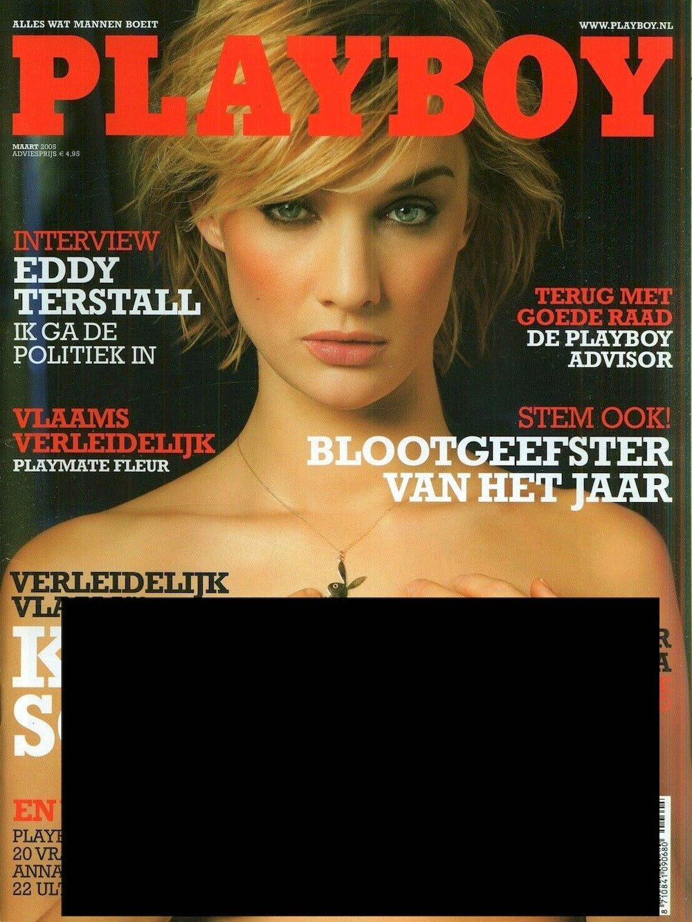 Playboy Magazine Pays-Bas 2005-03 Katrien Schotte Fleur Delforge Édition originale