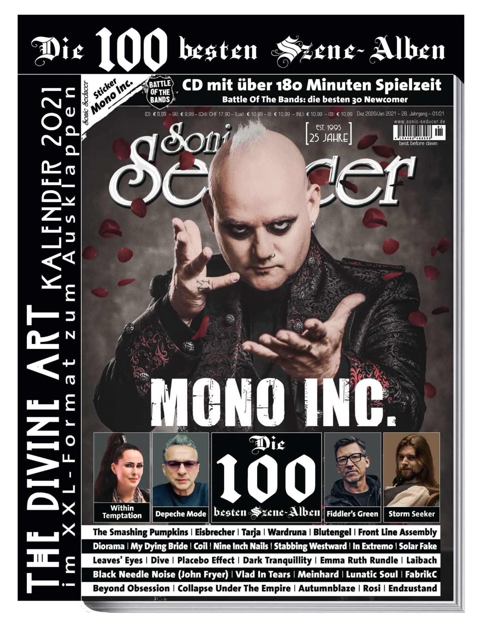 Sonic Seducer Magazin Deutschland 2020-12+01 Mono Inc. Depeche Mode Within Temptation
