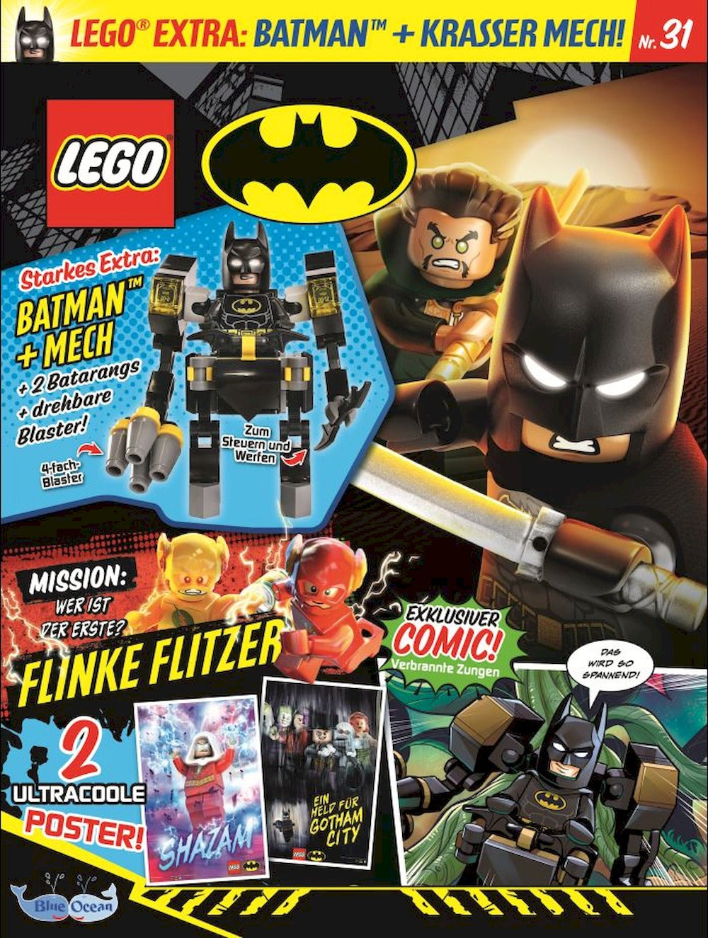 Lego Batman Magazin Deutschland 2024 #31 Batarangs + Gimmick