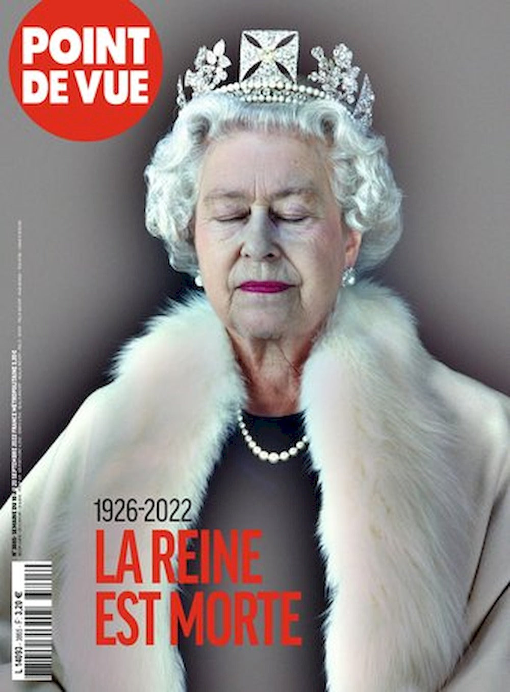 Point De Vue Magazine France 2021 #3865 Elisabeth II Original Print Issue