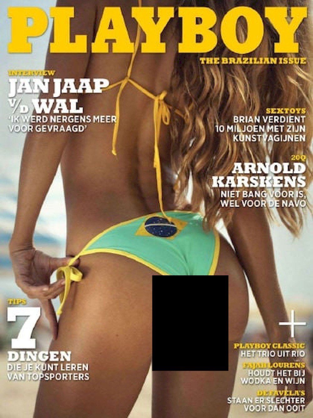 Playboy Magazine Pays-Bas 2016-08 Jessica Maia Heather Depriest Édition originale