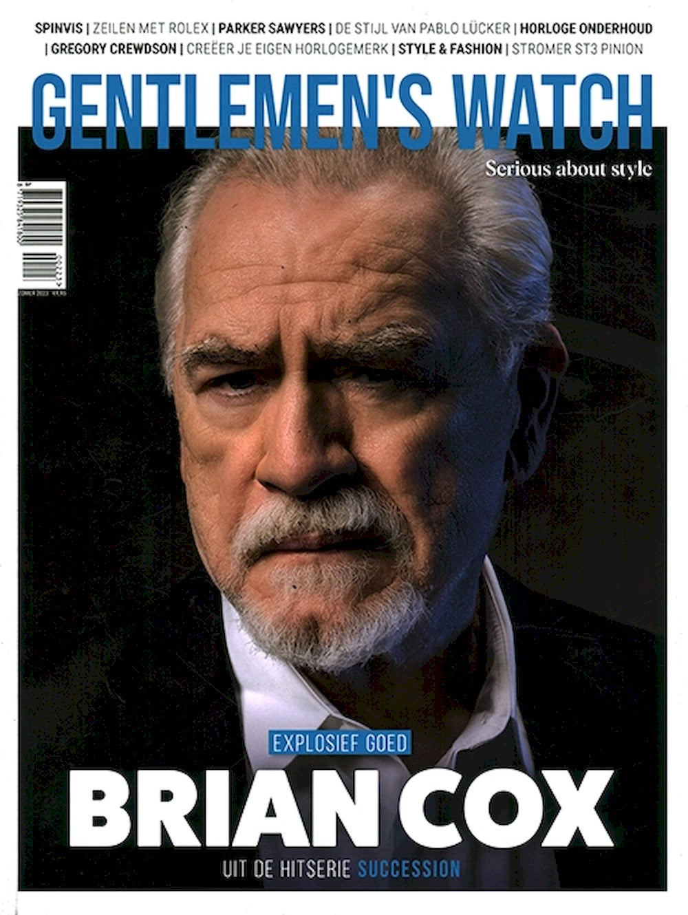 Gentlemens Watch Rivista Paesi Bassi 2023 #85 Brian Cox Edizione originale